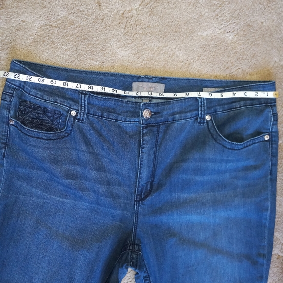 Lane Bryant Melissa McCarthy plus size 24 designer jeans - Picture 10 of 12